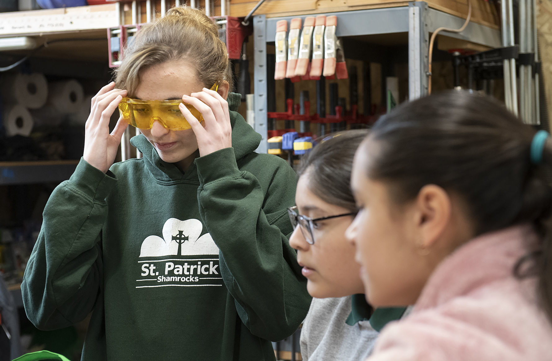St. Patrick's School woodworking club